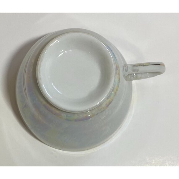 Vintage Astroworld Teacup & Saucer Houston Texas Six Flags Souvenir Cyclone - Picture 6 of 8